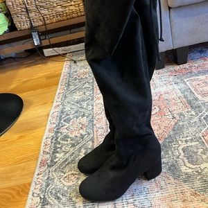 Over The Knee Suede Boots